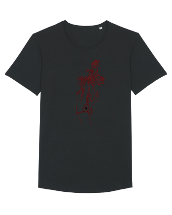 Rose and Hand  Black