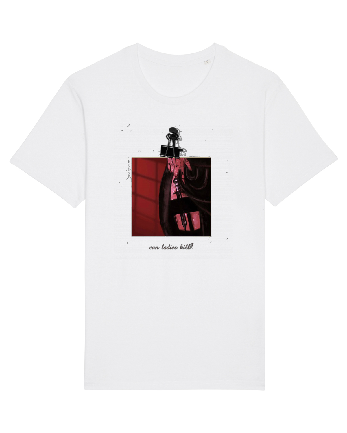 Tricou mânecă scurtă Unisex Rocker White