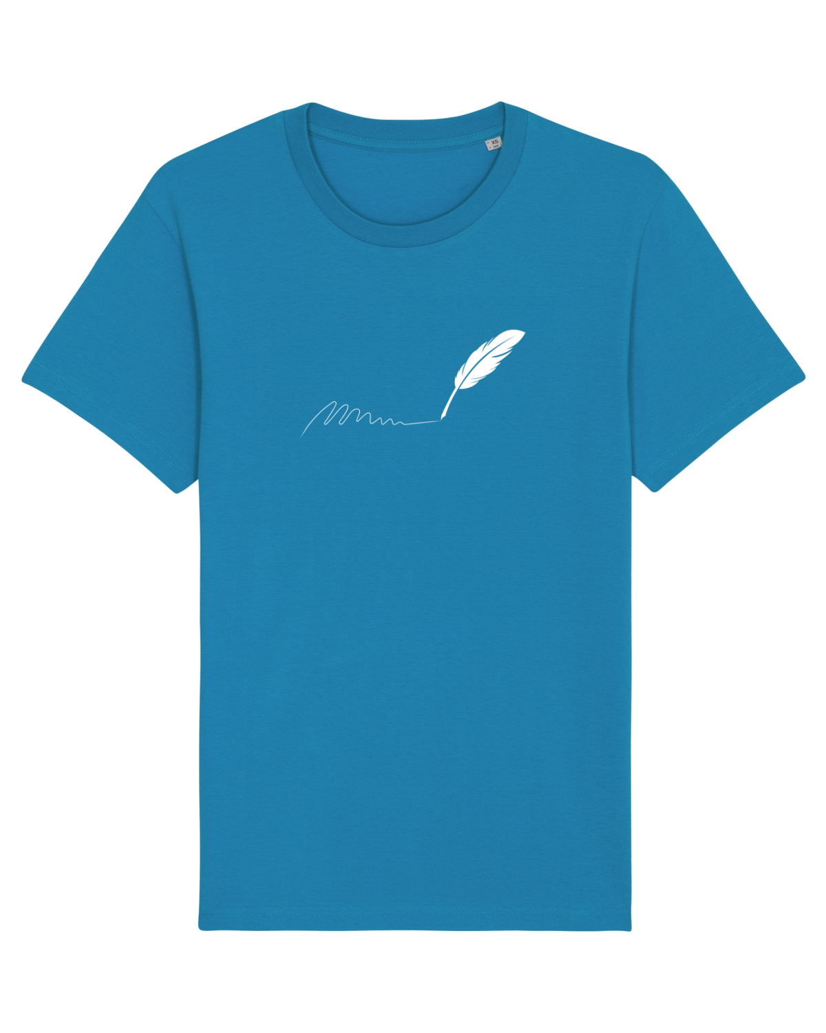 Tricou mânecă scurtă Unisex Rocker Azur
