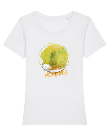 Angry Hedgehog White