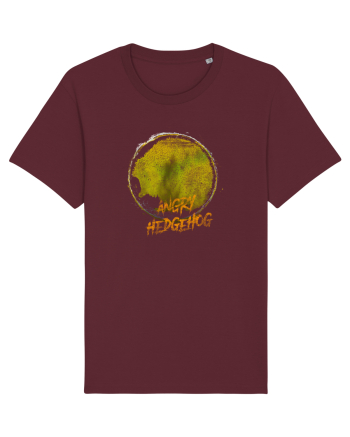 Angry Hedgehog Burgundy