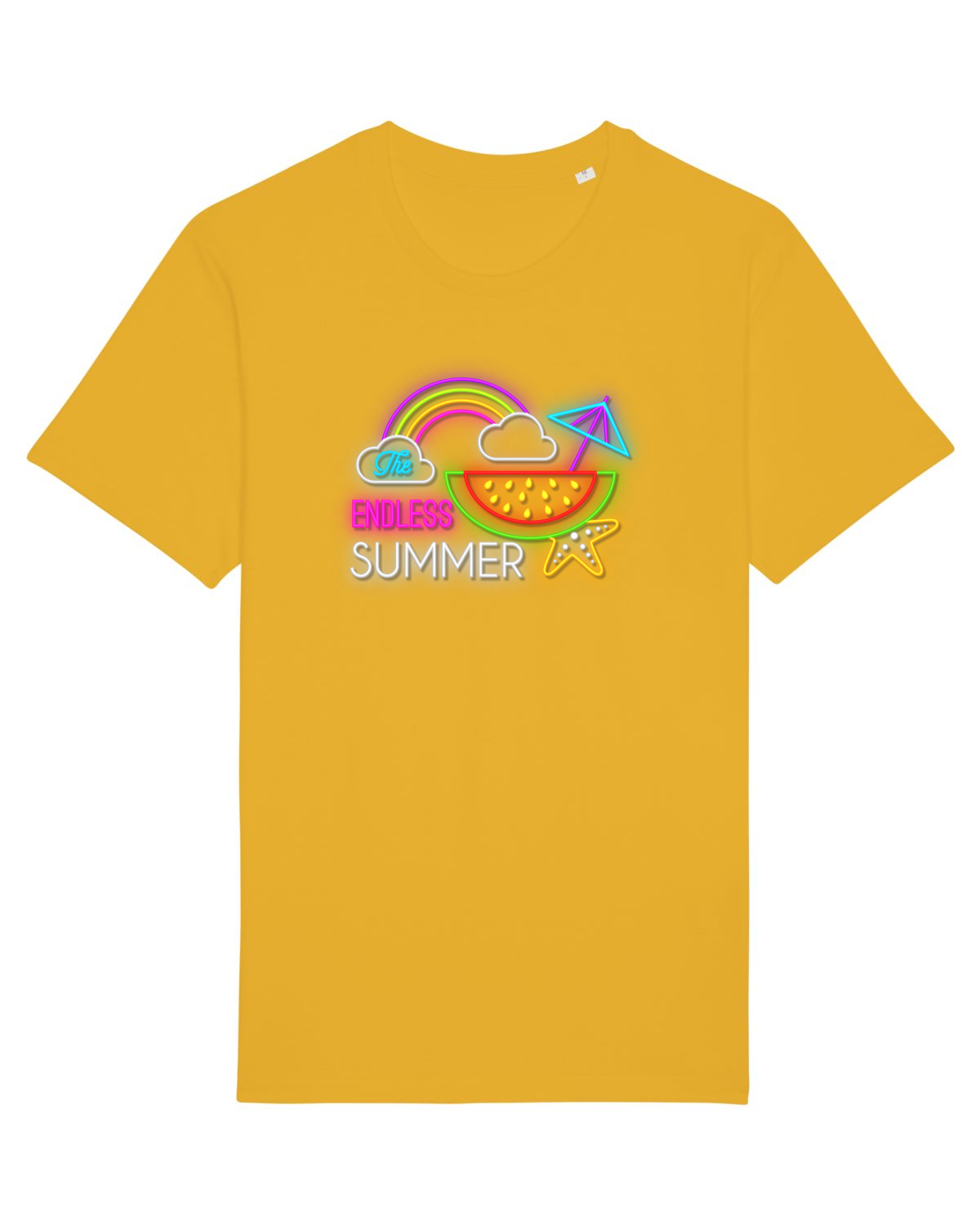 Tricou mânecă scurtă Unisex Rocker Spectra Yellow