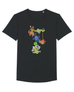circus Tricou mânecă scurtă guler larg Bărbat Skater