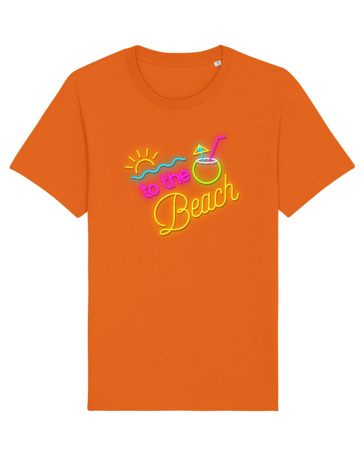 Tricou mânecă scurtă Unisex Rocker Bright Orange