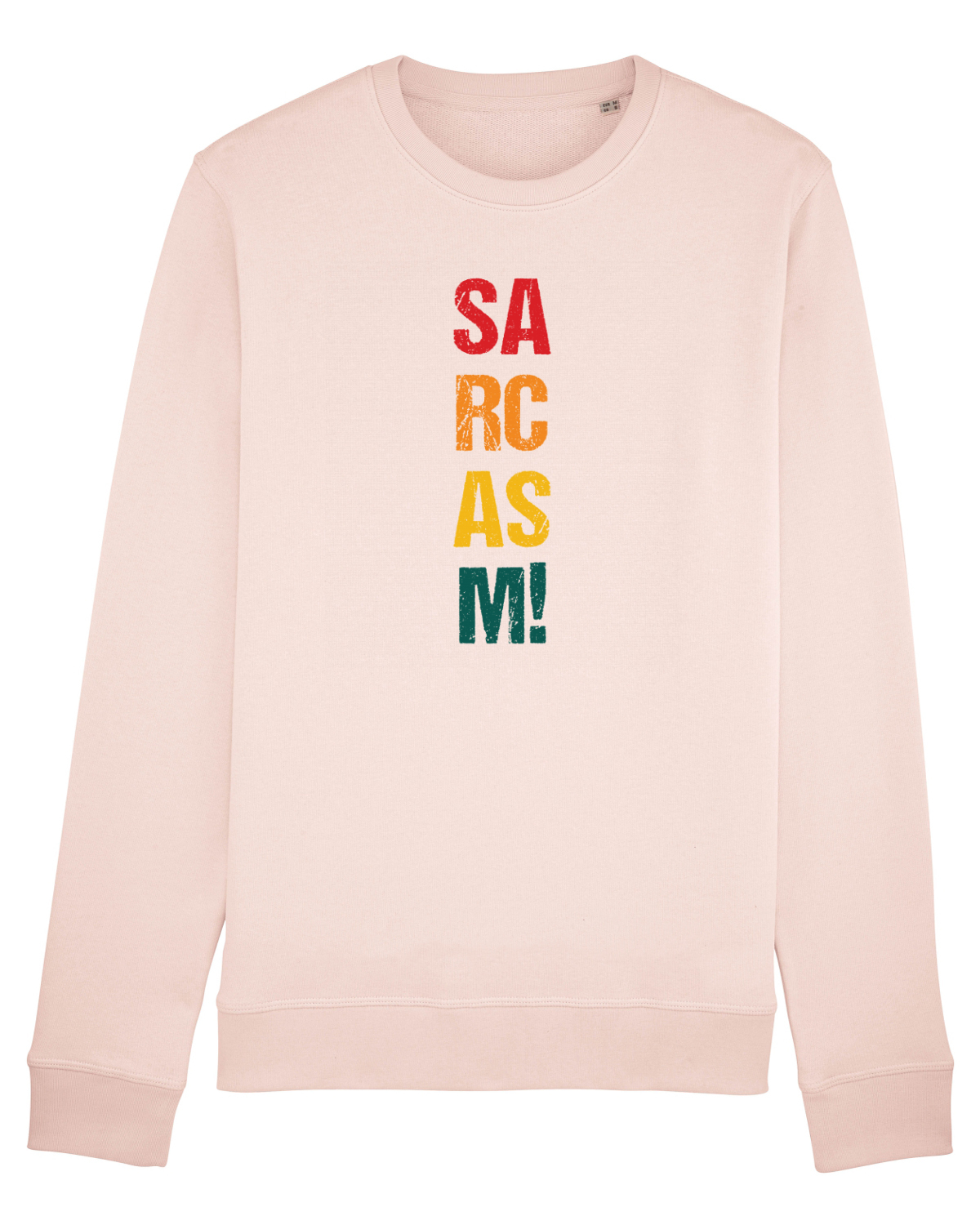 Bluză mânecă lungă Unisex Rise Candy Pink