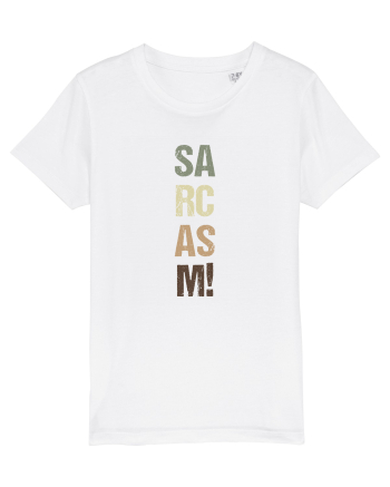 Sarcasm! White
