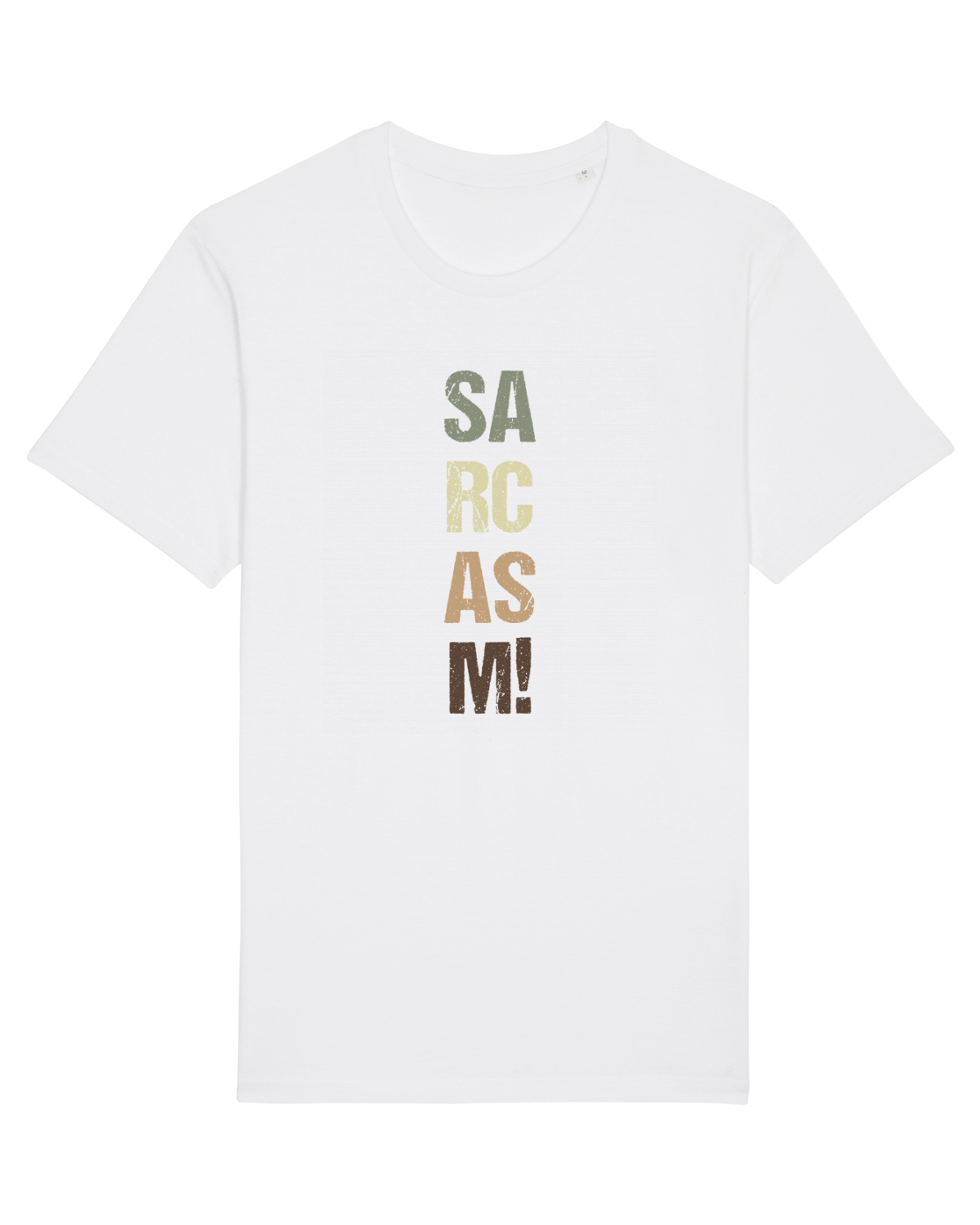 Tricou mânecă scurtă Unisex Rocker White