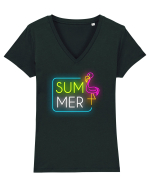 Vara Tricou mânecă scurtă guler V Damă Evoker