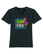 Vara Tricou mânecă scurtă guler V Bărbat Presenter