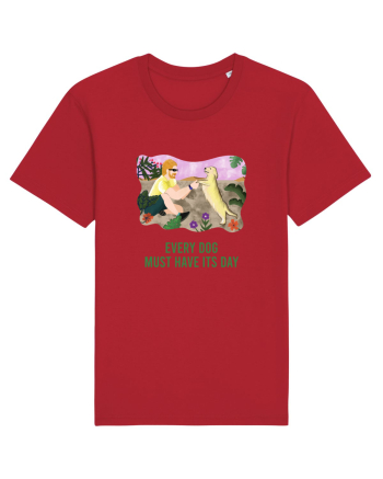 My dog is my best friend 3 Red