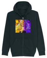 Naruto lupta finală  Hanorac cu fermoar Unisex Connector
