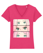 Sakura - Naruto  Tricou mânecă scurtă guler V Damă Evoker
