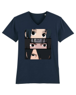 Sasuke - Naruto  Tricou mânecă scurtă guler V Bărbat Presenter