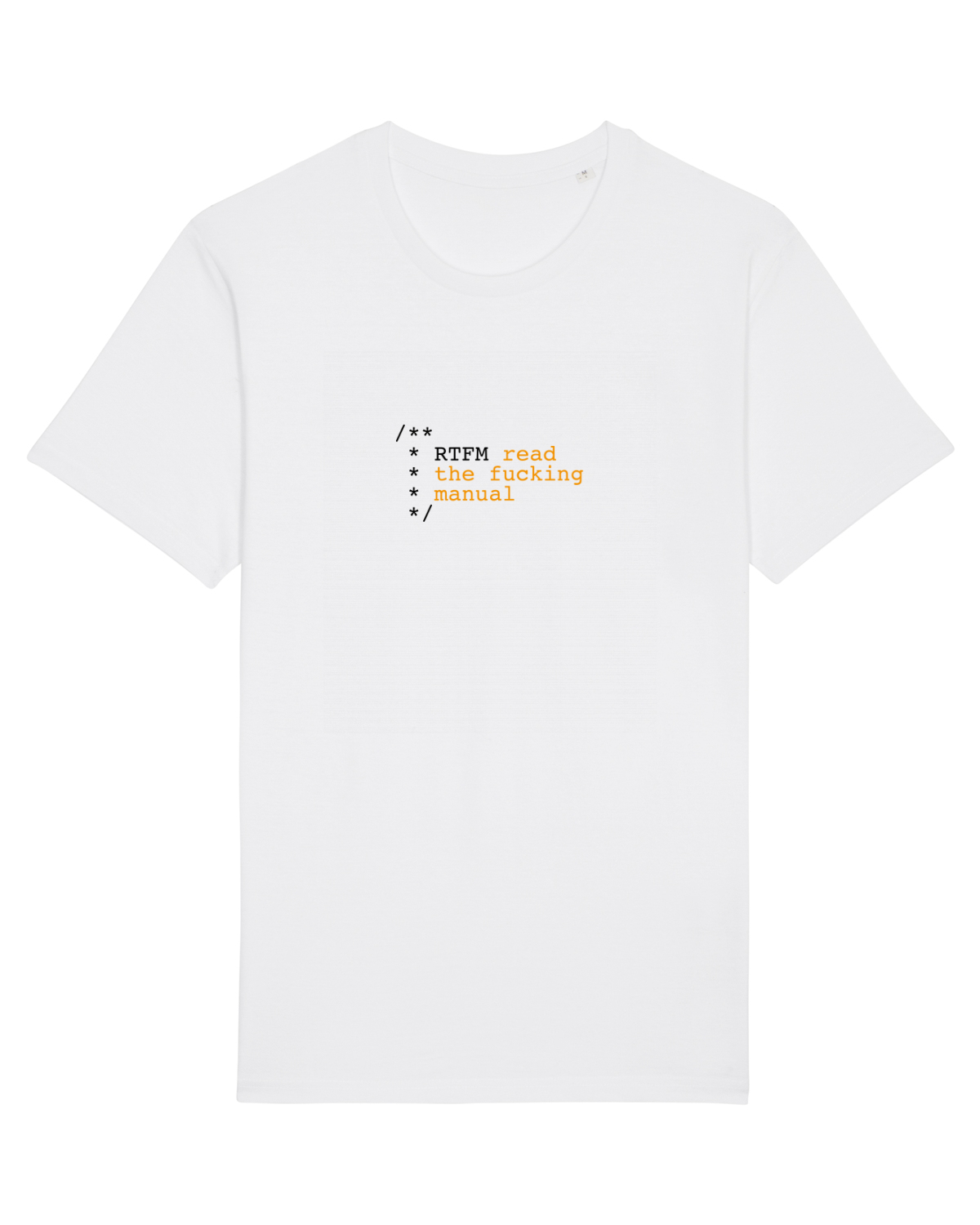 Tricou mânecă scurtă Unisex Rocker White