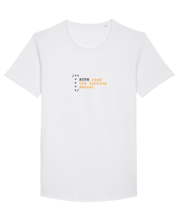 RTFM - read the fucking manual White