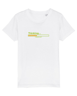 Thinking... please wait Tricou mânecă scurtă  Copii Mini Creator