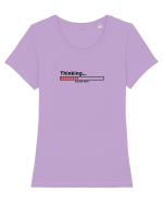 Thinking... please wait Tricou mânecă scurtă guler larg fitted Damă Expresser