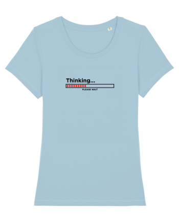 Thinking... please wait Sky Blue