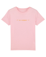 /* no comment */ Tricou mânecă scurtă  Copii Mini Creator