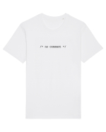 /* no comment */ Tricou mânecă scurtă Unisex Rocker