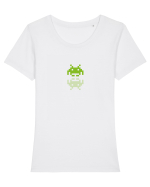 alien Tricou mânecă scurtă guler larg fitted Damă Expresser