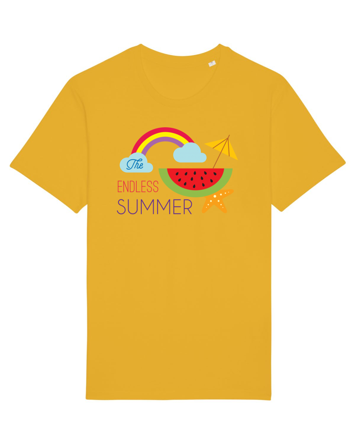 Tricou mânecă scurtă Unisex Rocker Spectra Yellow