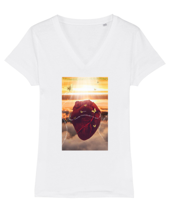 Heart  White
