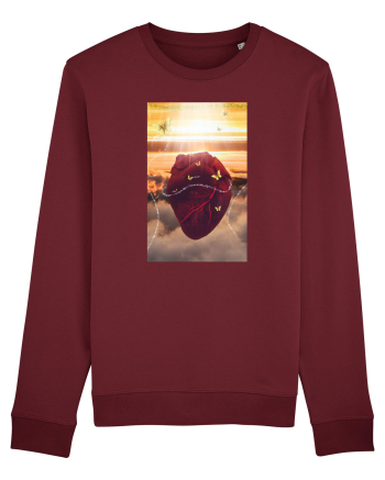 Heart  Burgundy