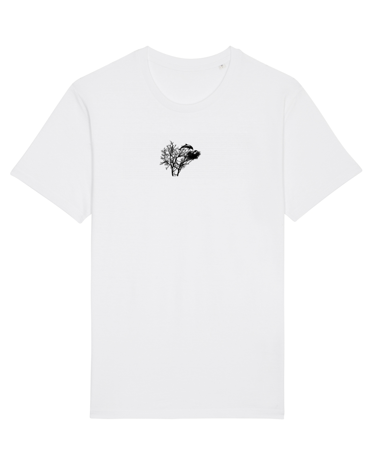 Tricou mânecă scurtă Unisex Rocker White
