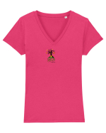 Still Growing Tricou mânecă scurtă guler V Damă Evoker