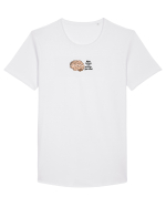 Everything leaves marks  Tricou mânecă scurtă guler larg Bărbat Skater