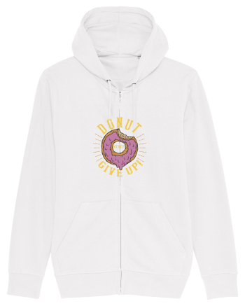 Donut never Give Up! White