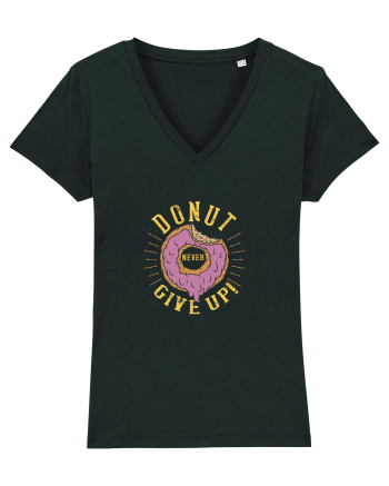 Donut never Give Up! Black