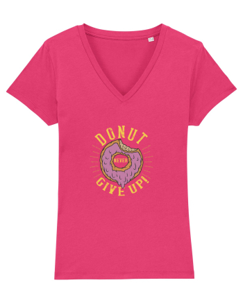 Donut never Give Up! Raspberry