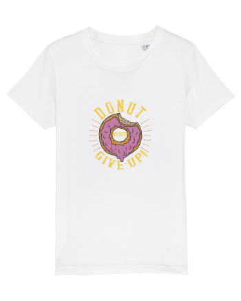 Donut never Give Up! White