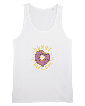 Donut never Give Up! White