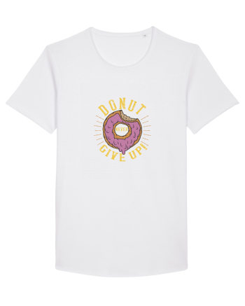 Donut never Give Up! White