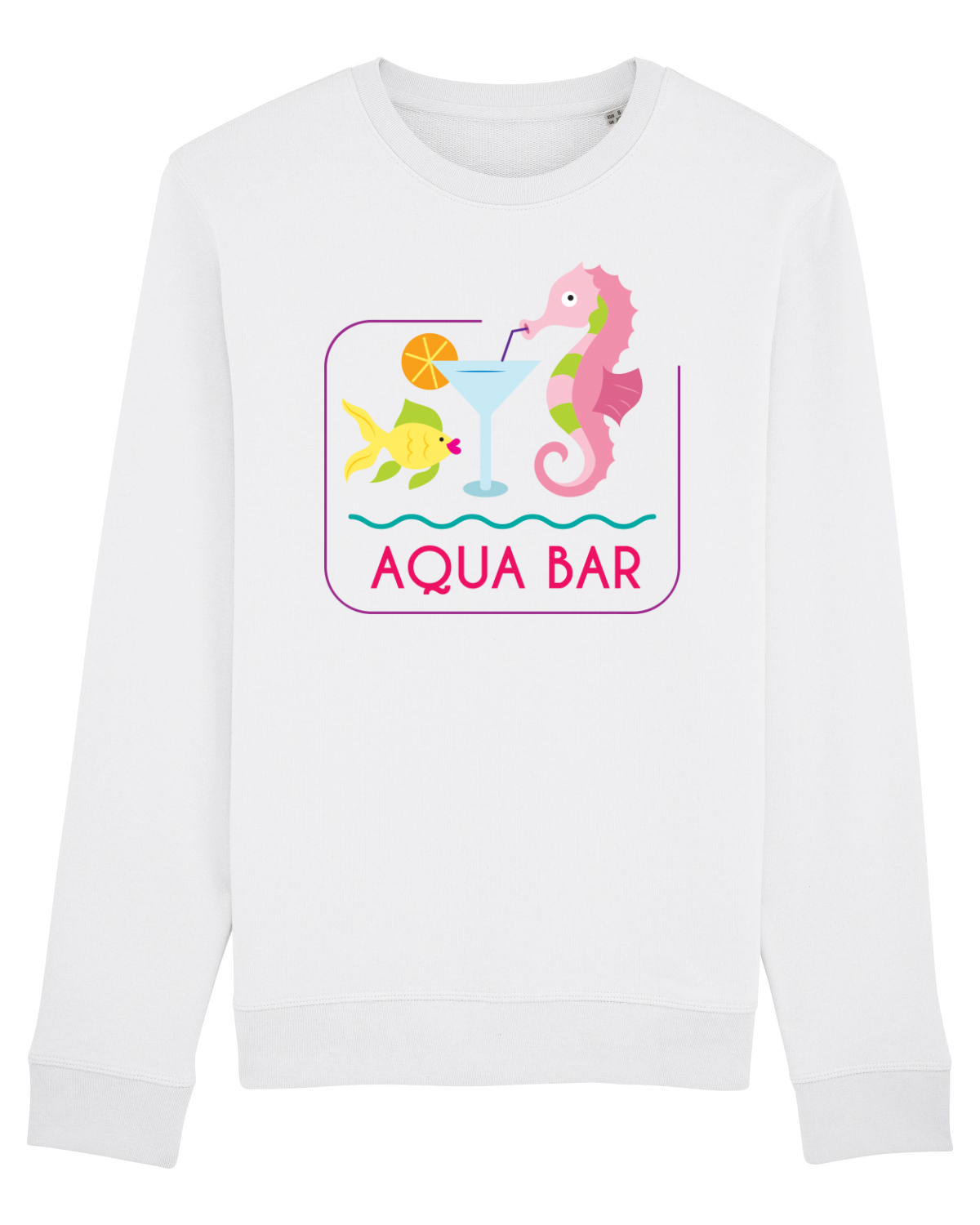 Bluză mânecă lungă Unisex Rise White
