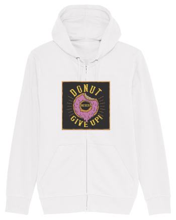 Donut never Give Up ! White