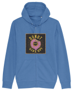 Donut never Give Up ! Hanorac cu fermoar Unisex Connector