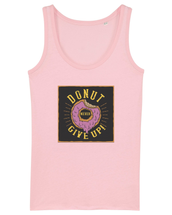 Donut never Give Up ! Cotton Pink