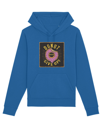 Donut never Give Up ! Royal Blue
