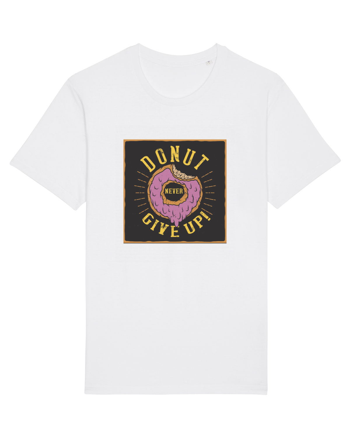 Tricou mânecă scurtă Unisex Rocker White