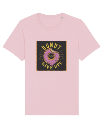 Donut never Give Up ! Cotton Pink