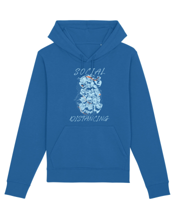 Social Distancing Royal Blue