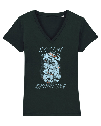 Social Distancing Black