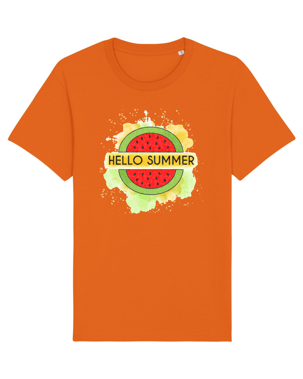 Tricou mânecă scurtă Unisex Rocker Bright Orange