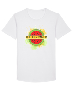 Pepenii sunt vara Tricou mânecă scurtă guler larg Bărbat Skater
