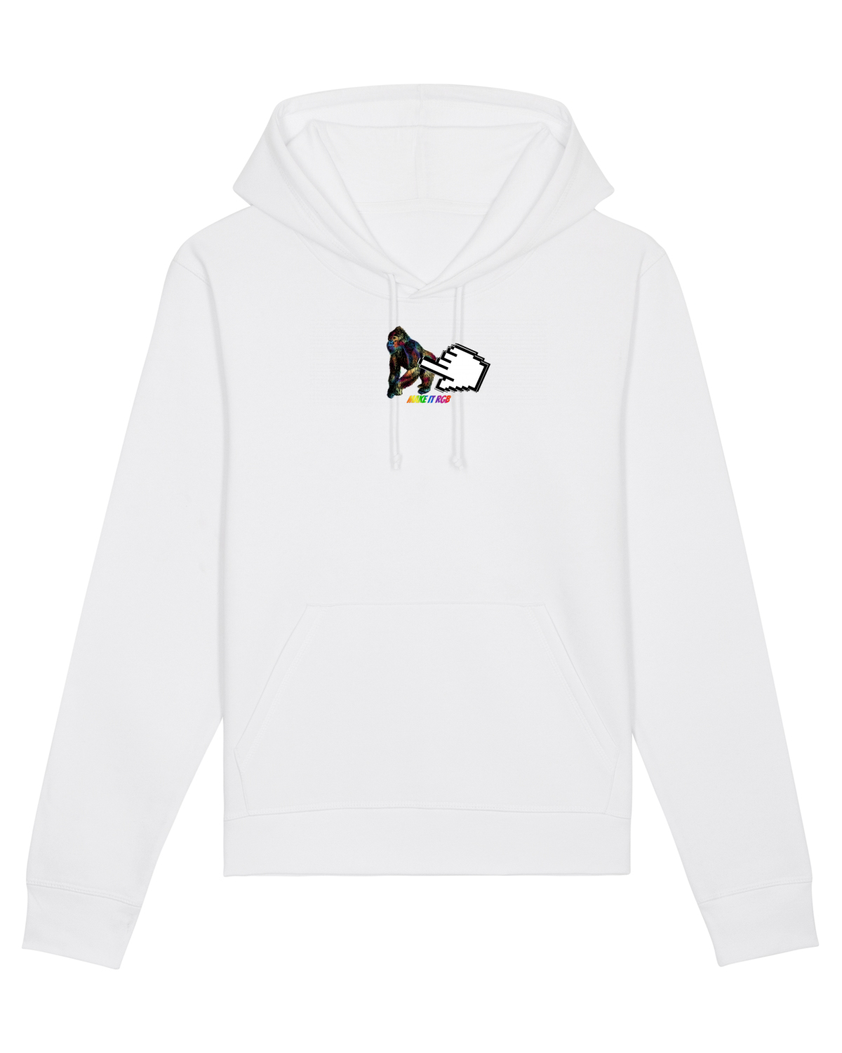 Hanorac Unisex Drummer White