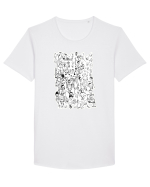 aspects of life Tricou mânecă scurtă guler larg Bărbat Skater